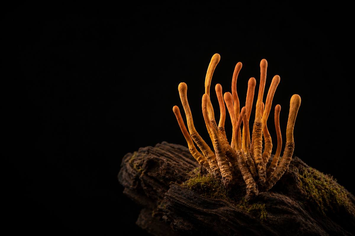 Cordyceps mushroom
